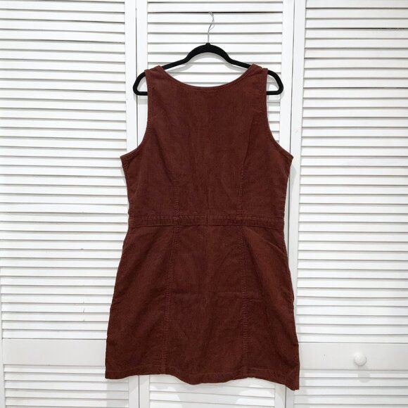 Levi's Reddish Brown Imogen Corduroy Dress Size XL - Picture 3 of 3